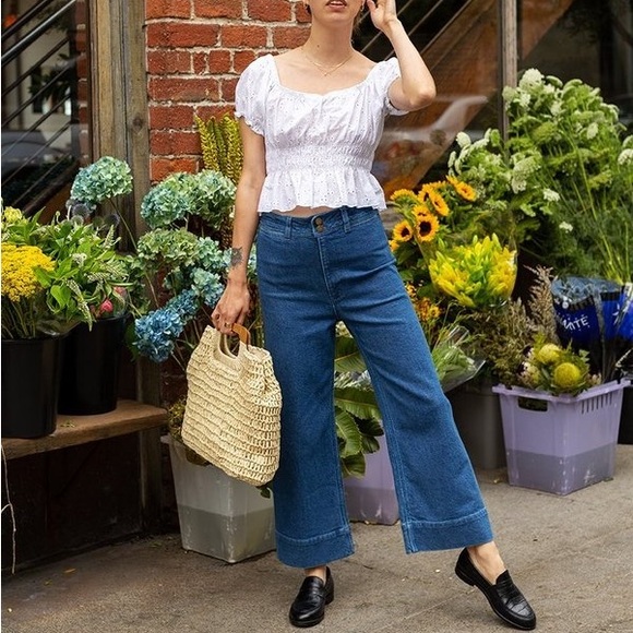 Apiece Apart Denim Merida Jeans Pants - Picture 3 of 11